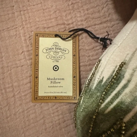John Derian for Target Mushroom Pillow - Picture 2 of 5